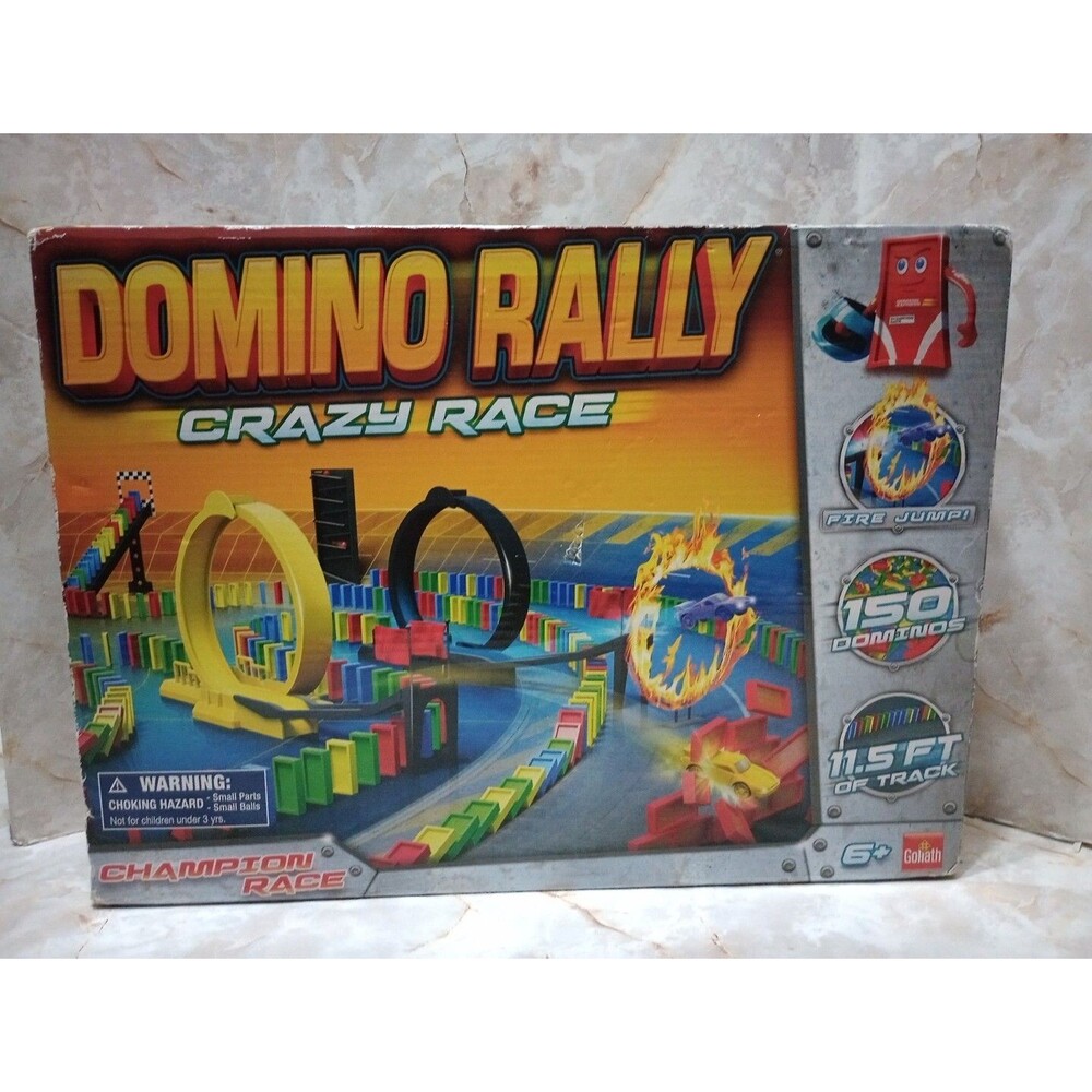 Domino Rally Racing Set Goliath Games Original 150 Piece